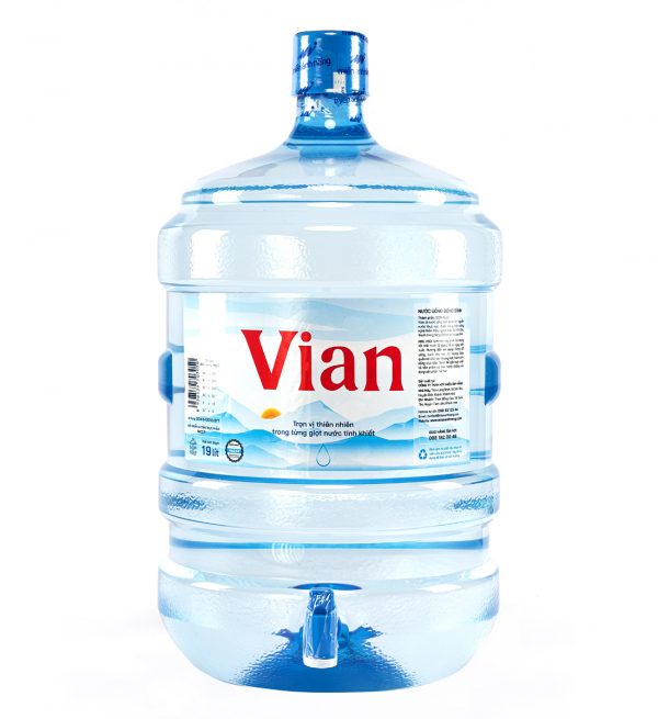 Nước uống Vian bình 19 lít